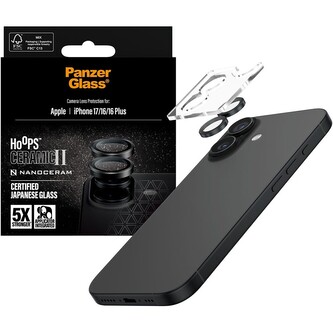 PanzerGlass® Hoops Ceramic II skla Apple iPhone 17/16/16 Plus