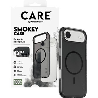 PanzerGlass® CARE Smokey kryt s MagSafe Apple iPhone Air kouřový/černý