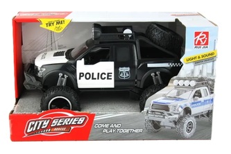 Jeep policyjny św/dźw w pudełku 1351881 18817