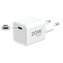 Síťová nabíječka GaN 1x USB-C 20W - bílá