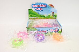 Gniotek krab kolorowy 12szt/box 1009951