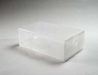 Transparentní úložný box na boty " lodičky" Compactor M - 18 x 34 x 10 cm