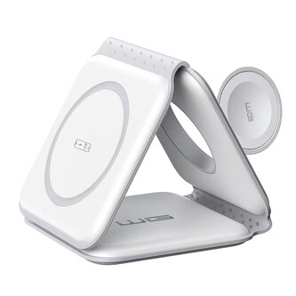 Bezdrátová skládací nabíječka WG 42 MaxFlex 3v1 22.5W - bílá