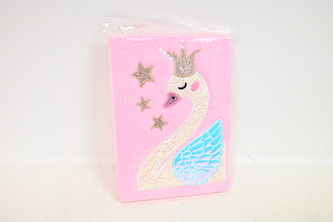 Notes pluszowy łabędź D43013-1 70462