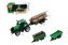 Traktor 3 przyczepy 18cm H13979 51780