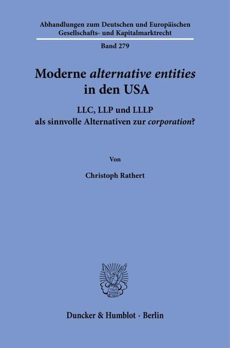 Moderne alternative entities in den USA