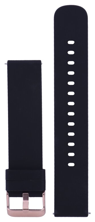 Náhradní silikonový řemínek pro AirFlex3 Rizz It! 20mm - černý Náhradní silikonový řemínek pro AirFlex3 Rizz It! 20mm - černý