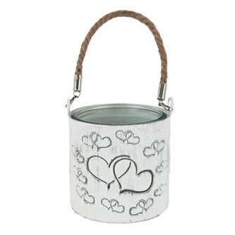 Svícen na jednu svíčku srdce K4448/2