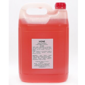 Vione tekuté mýdlo Extra Hygiene antibakteriální přísada 5l červené