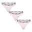 3PACK dámská tanga HUGO bílá (50545680 100) L
