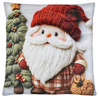 Vánoční polštář CHRISTMAS DAY motiv II. 40x40 cm Mybesthome