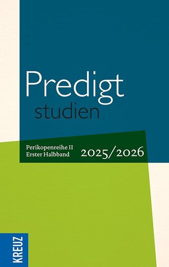 Predigtstudien 2025/2026 - 1. Halbband