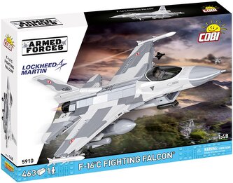 Cobi 5910 Armed Forces F-16 C FIGHTING FALCON, 1:48, 463 k, 1 f