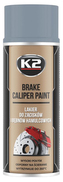 K2 Brake caliper paint 400 ml Stříbrná