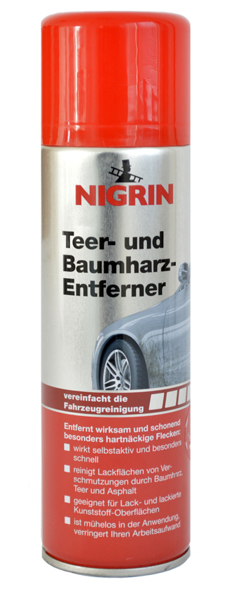 Nigrin Teer und Baumharz Entferner 250 ml Nigrin Teer und Baumharz Entferner 250 ml