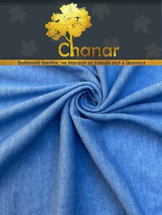 Prostěradlo Jersey Standard 140x200 cm modrá