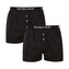 2PACK pánské trenky Pietro Filipi černé (2PGC1) XL