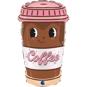 Fóliový balonek kelímek Coffee To Go 61 cm Fóliový balonek kelímek Coffee To Go 61 cm