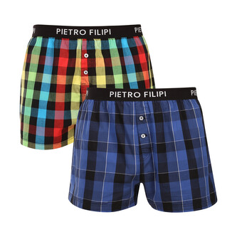 2PACK pánské trenky Pietro Filipi vícebarevné (2PGV5) XL
