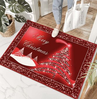 Vánoční rohožka - předložka MERRY CHRISTMAS II. 60x90 cm Mybesthome