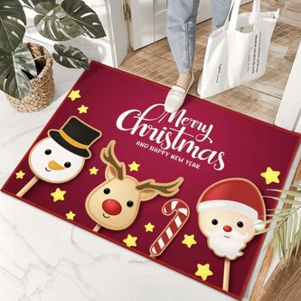 Vánoční rohožka - předložka CHRISTMAS TIME motiv VII. 60x90 cm Mybesthome