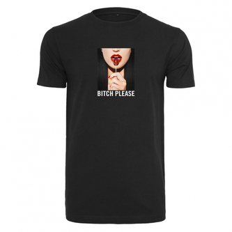 Triko Mister Tee Bitch Please - černé, XXL