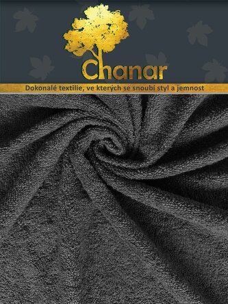 Prostěradlo Froté Top 220x200 cm černá Prostěradlo Froté Top 220x200 cm černá