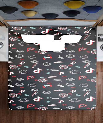 Bavlněné prostěradlo Young media Bavlněné prostěradlo Young media