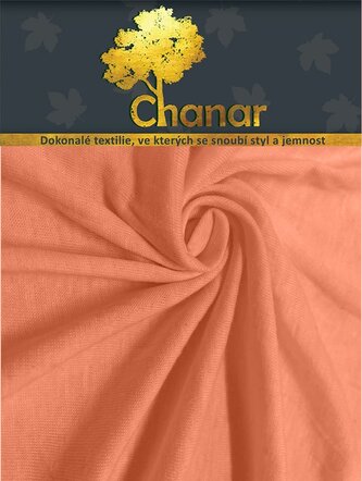 Prostěradlo Jersey Lux 220x200 cm meruňková Prostěradlo Jersey Lux 220x200 cm meruňková