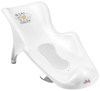 MALTEX Lehátko do vany s protiskluzovou podložkou Zebra - White MALTEX Lehátko do vany s protiskluzovou podložkou Zebra - White