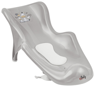 MALTEX Lehátko do vany s protiskluzovou podložkou Zebra - Grey MALTEX Lehátko do vany s protiskluzovou podložkou Zebra - Grey