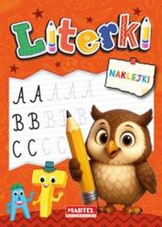 Literki z naklejkami Literki z naklejkami