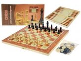 Szachy drewniane