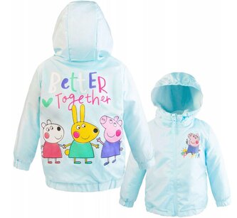 ŠUSŤÁKOVÁ BUNDA PEPPA PIG - velikost 110-116