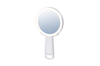 LED  kosmetické zrcátko Immax SWEET Make up oboustranné, 10x zvětšovací, CCT, bílé