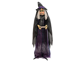 Halloweenská čarodějnice, 180 cm