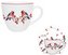 Porcelánový hrnek v dárkovém balení Christmas Birds 3 - 460 ml