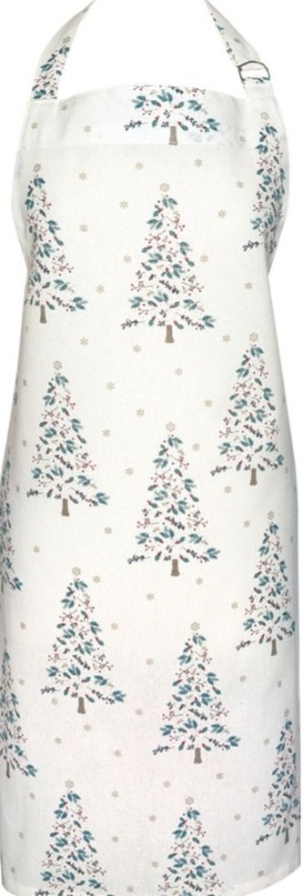 Kuchyňská zástěra Lucie Xmas White
