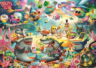 RAVENSBURGER Puzzle Krásný výhled na oceán 1000 dílků