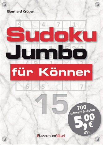 Sudokujumbo für Könner 15
