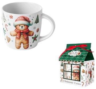 Porcelánový hrnek v dárkové krabičce Christmas Cuties