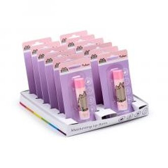 Balsam do ust w sztyfcie truskawkowy Pusheen