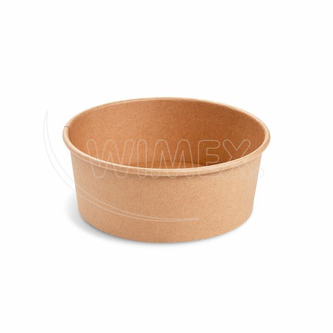 Papírová miska (PAP FSC Mix/PE) kraft Ø150mm 750ml [50 ks]