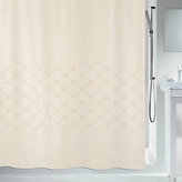 Spirella sprchový závěs TRENTO, vzorovaný, béžový, 180 x 200 cm, polyester