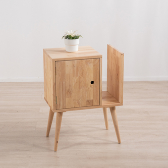 Szafka nocna | SINAR | naturalny | 50x30x66,5 cm | 871158