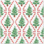 Ubrousky PAW Dekor L (20ks) Candy Cane Forest
