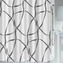 Spirella sprchový závěs RIBBON, motiv stuhy, bílý, 120 x 200 cm, polyester
