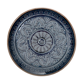 Talerz | INDIE | mały granatowy | 15 cm | 886466