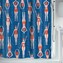 Spirella sprchový závěs BAIGNEUSES, motiv plavkyně, modrý, 120 x 200 cm, polyester