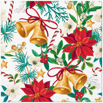 Ubrousky PAW Dekor L (20ks) Botanical Noel